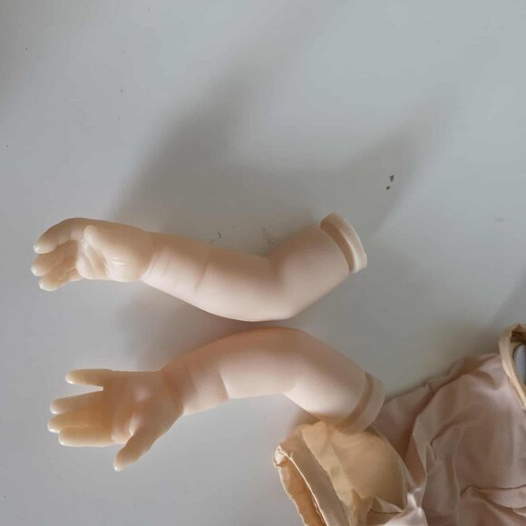 NWT Middleton Doll Reborn Baby "Itty Bitty Doll Kit" by Reva Schick #2541 - Picture 9 of 14